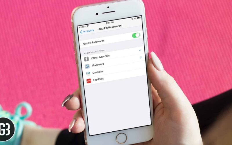 How to change default password autofill provider in ios 12 on iphone and ipad