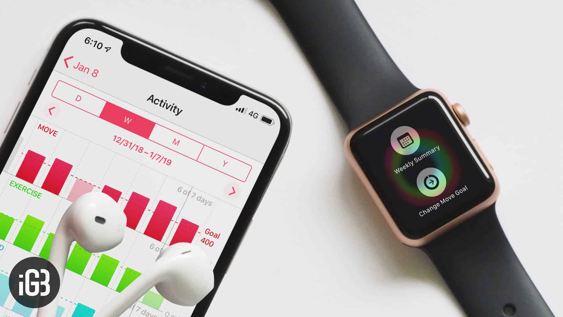 How to view weekly activity summary on apple watch and iphone