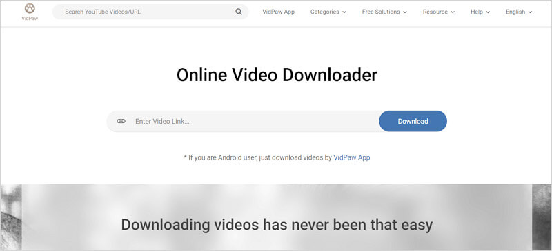 Vidpaw Video Downloader