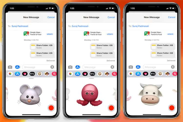 All New Animojis in iOS 13