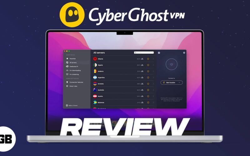 Cyberghost vpn review