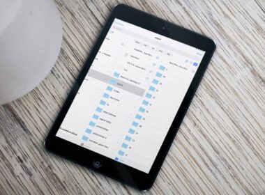 How to access column view in ipados files app