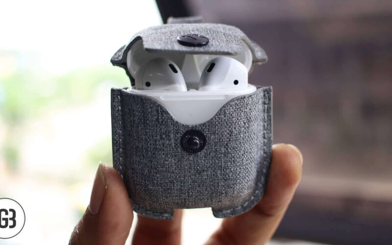 Twelve south airsnap twill wireless charging airpods case