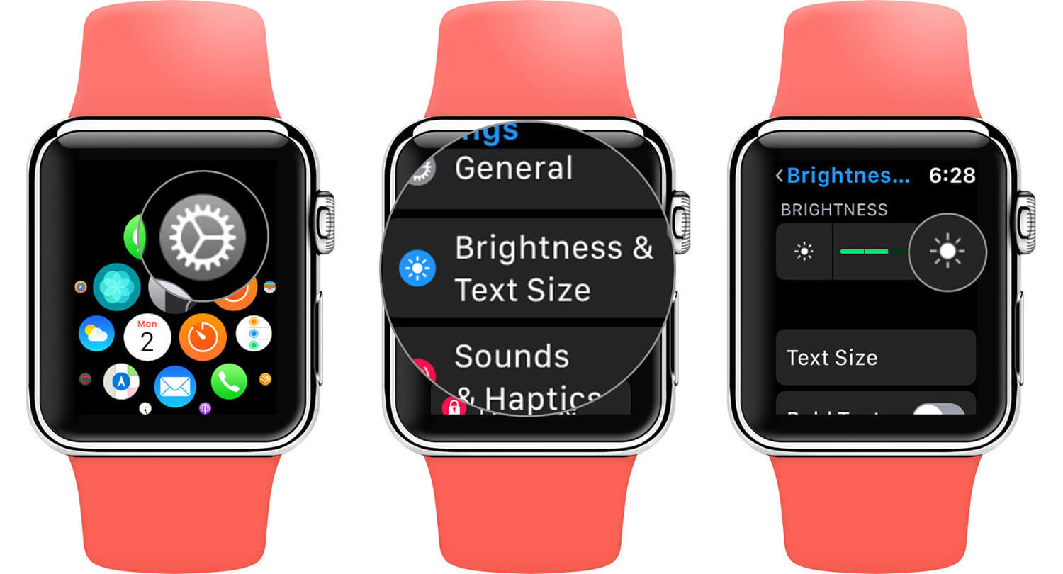 Adjust Apple Watch Screen Brightness