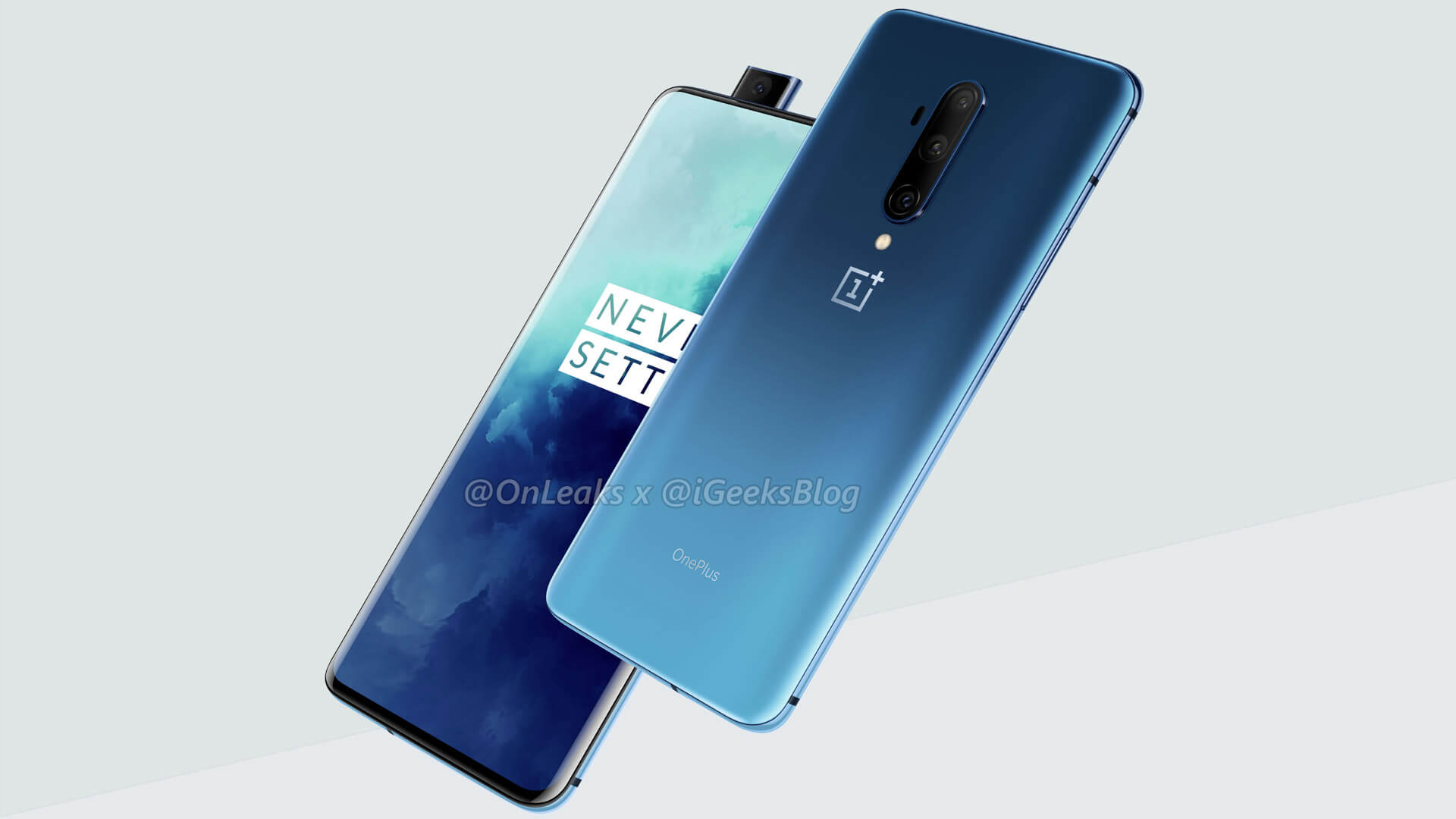 Oneplus 7t pro official render leaked