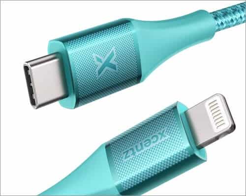 Xcentz usb c to lightning cable