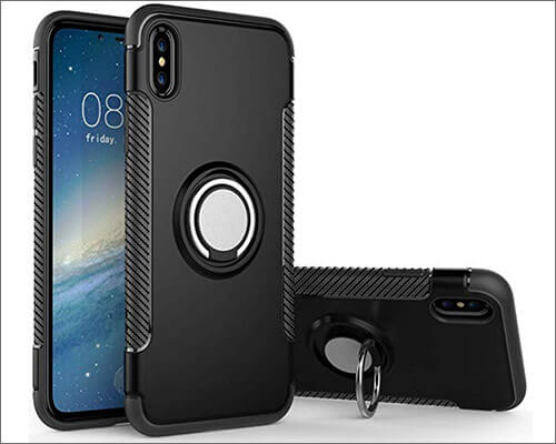 Hayder iPhone Xs Max Ring Holder Case