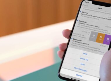 How to organize conversation threads in mail on iphone and ipad