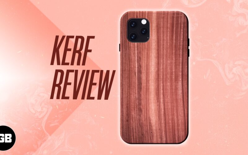 Kerf wooden cases for iphone 11 11 pro 11 pro max