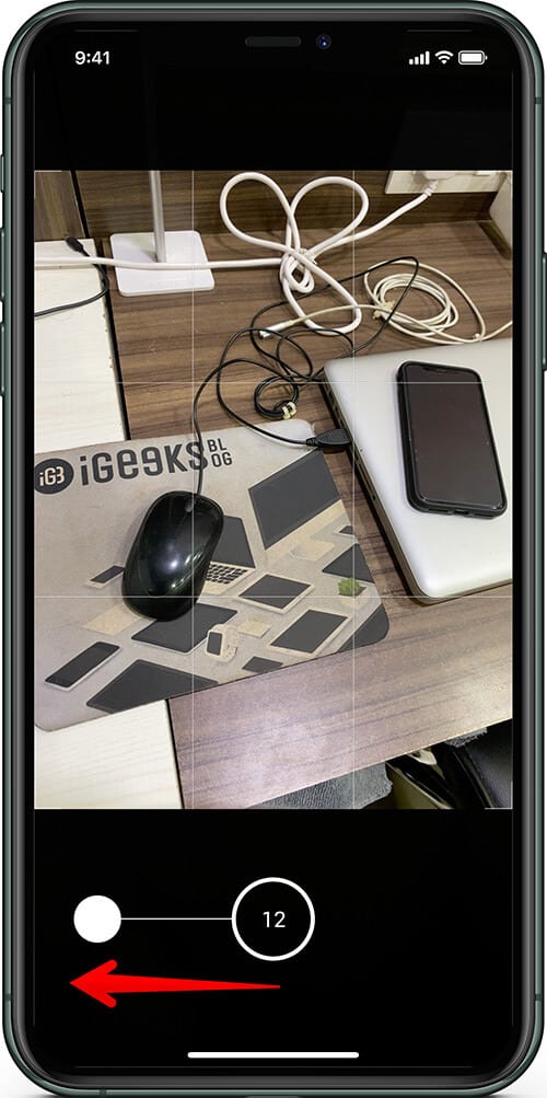 Drag Camera Shutter to Left and Use Burst Mode on iPhone 11 Pro Max