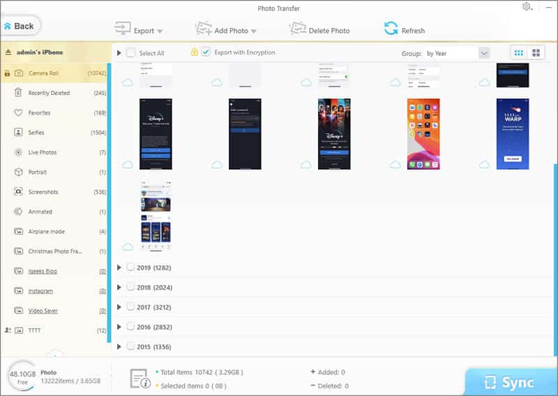 Transfer Photos at Lightning Speed from iPhone to PC