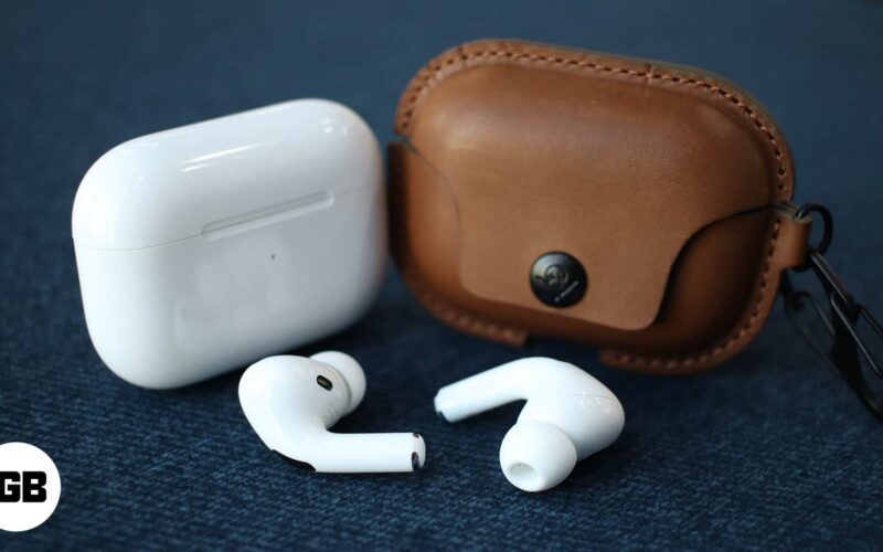 Twelve south airsnap pro leather case for airpods pro