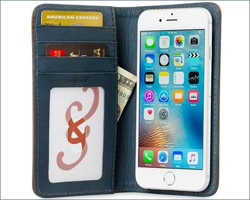 Bella Fino Pad and Quill iPhone 8 Wallet Case