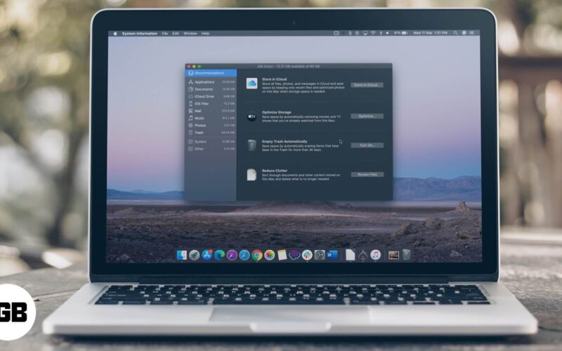 How to use optimize mac storage to manage files perfectly