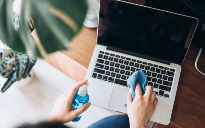 How to disinfect your keyboard mouse and trackpad