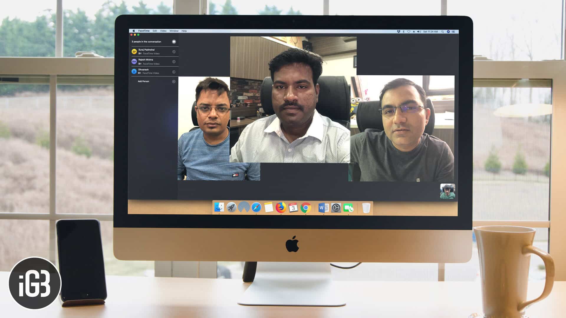 How to make group facetime calls on mac