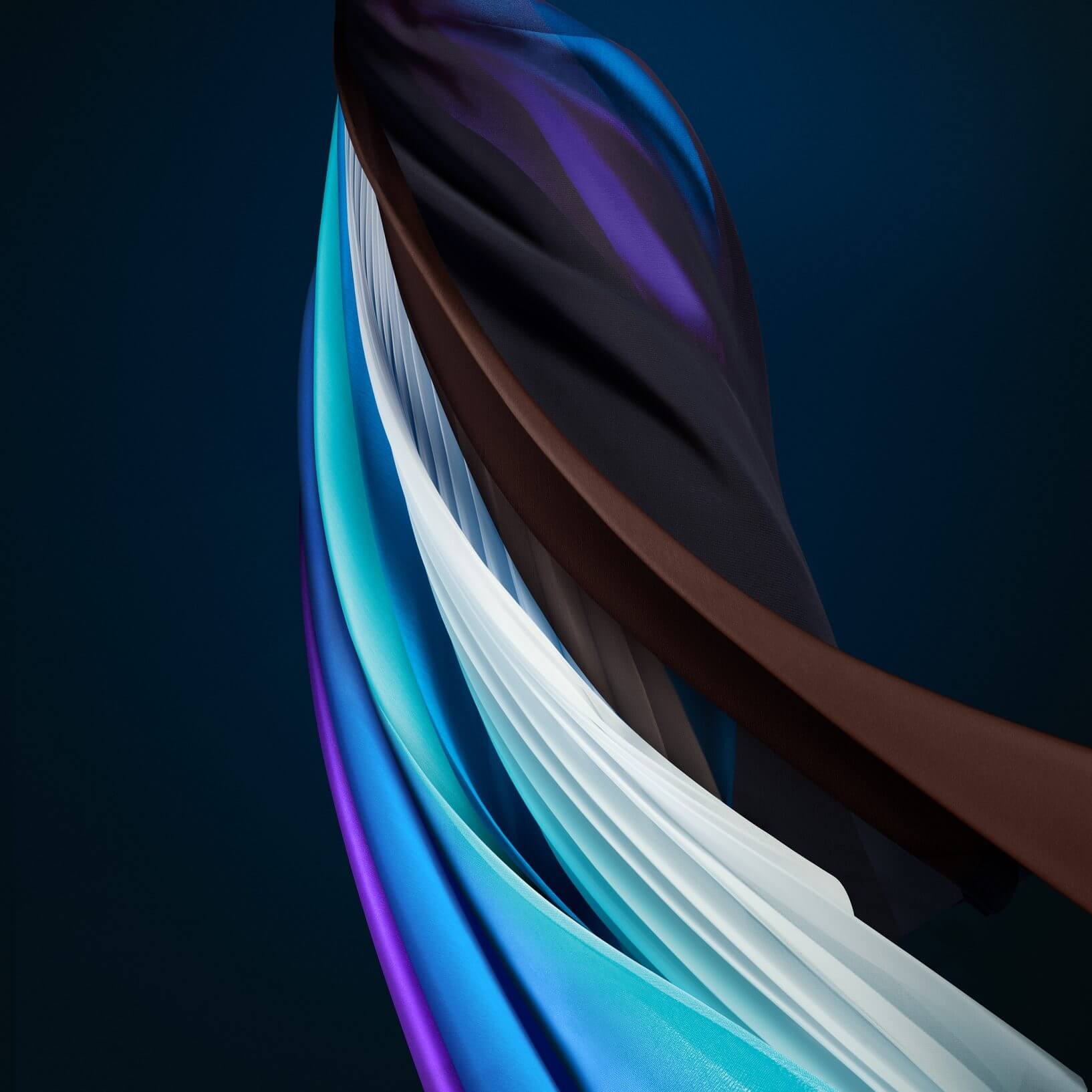 Silk blue light iphone se 2 wallpaper