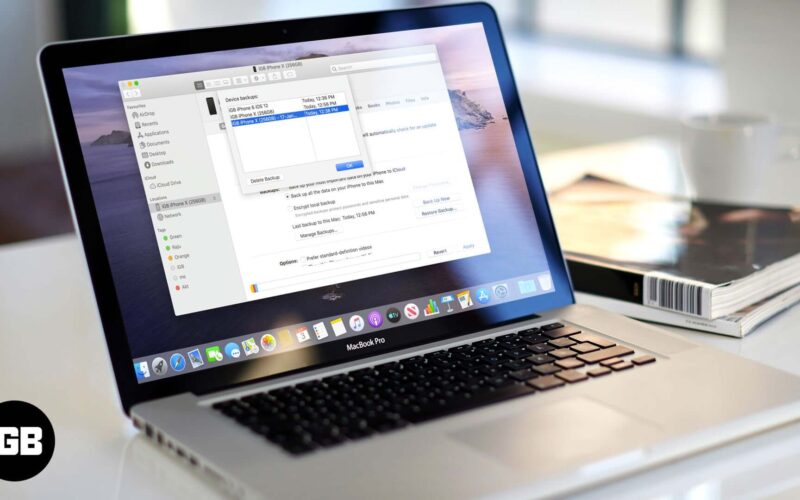 How to delete iphone backup from mac and computer