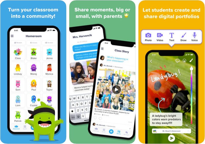 ‎ClassDojo Classroom Management iPhone and iPad App Screenshot