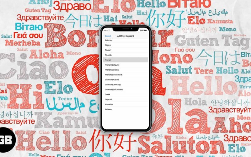 How to set up and use multilingual typing on iphone and ipad