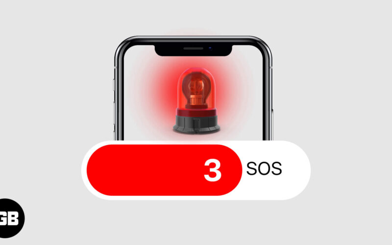 How to use emergency sos on iphone