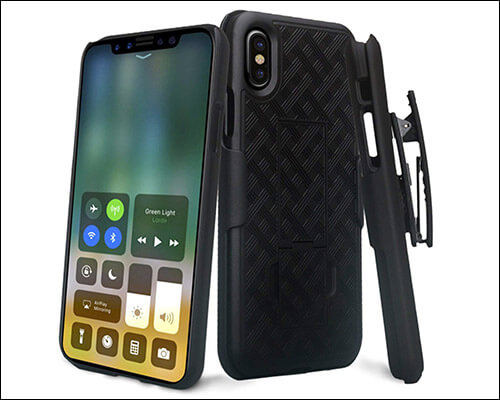 GALAXY WIRELESS iPhone Xs Belt Clip Holster Phone Case