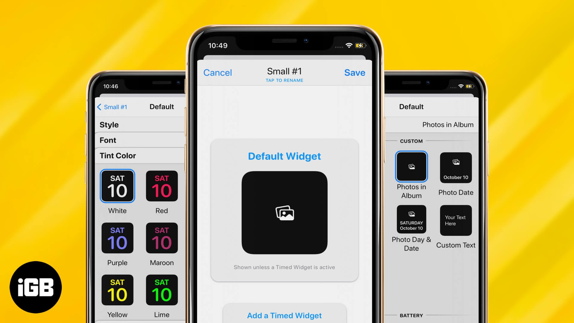 How to use widgetsmith to make custom widgets on iphone