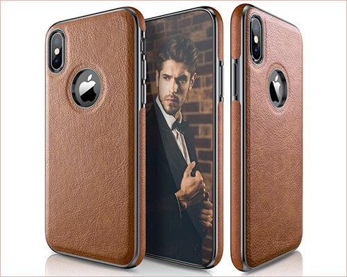 LOHASIC iPhone Xs Leather Case