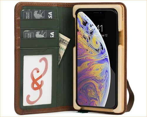 Luxury Pocket Book iPhone XS Executive Case