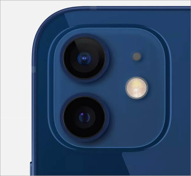 Camera Lenses of iPhone 12 and 12 Mini