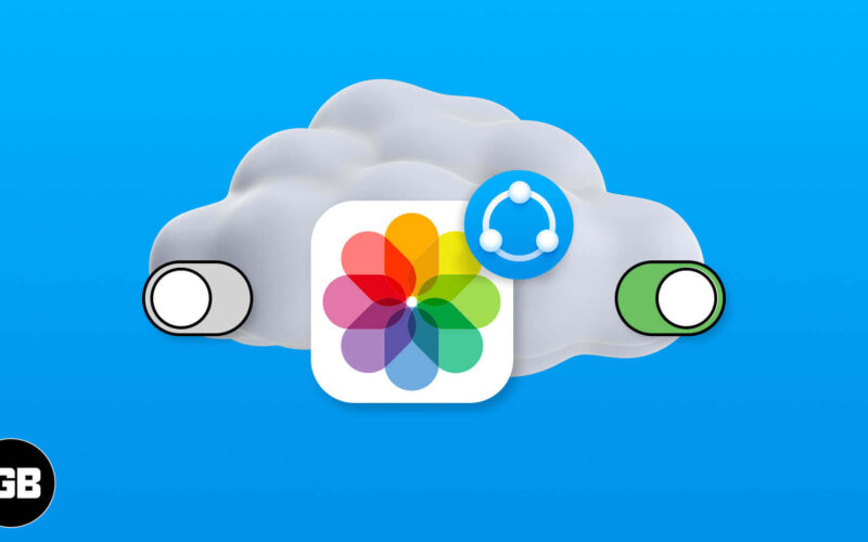 How to turn on or off icloud photo sharing on iphone mac and pc