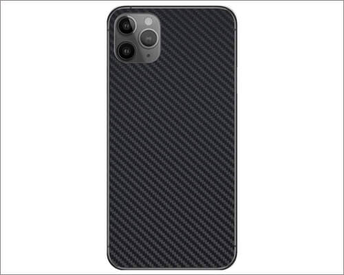 Decalrus Carbon Fiber Wrap for iPhone 11 Pro Max