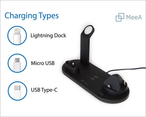 MeeA Wireless Charging Stand for AirPods Pro