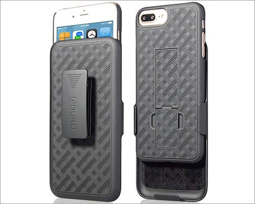 Aduro iPhone 8 Plus Belt Clip Holster Case