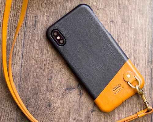 Alto Anello iPhone X Leather Case