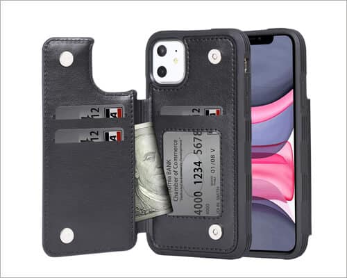 Arae iPhone 11 Flip Cover Executive Case