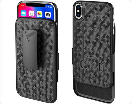 BOMEA iPhone X Belt Clip Case Holster