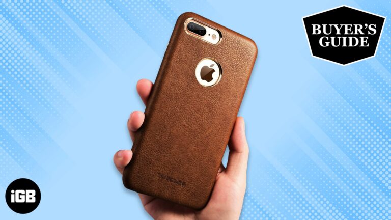 Best iphone 8 plus leather cases