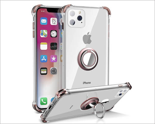 DAUPIN Ring Grip Case for iPhone 11 Pro Max