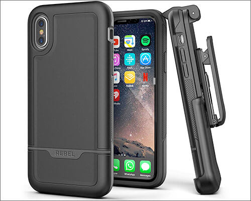 Encased iPhone XS MAX Belt Clip Holster Case