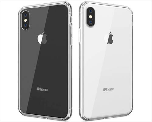 FlexGear iPhone Xs Transparent Case