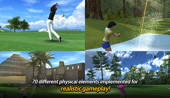 Golf Star iPhone and iPad Game Screenshot