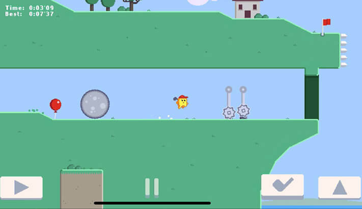 Golf Zero iPhone and iPad Game Screenshot