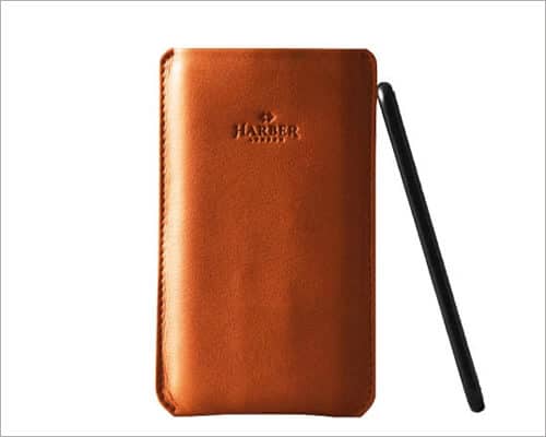 Harber London Slim Pull Sleeve Case for iPhone