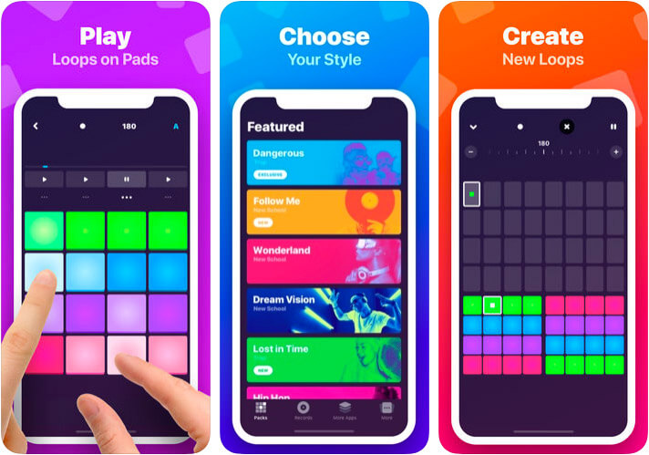 Hip Hop Beat Maker iOS App Screenshot