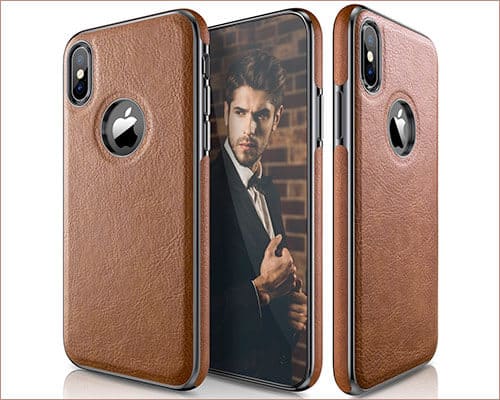 LOHASIC iPhone X Leather Case