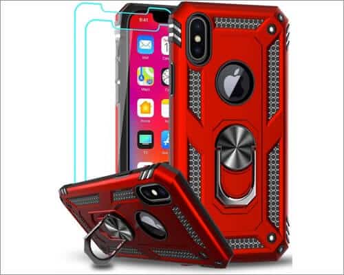 LeYi Kickstand Case for iPhone X