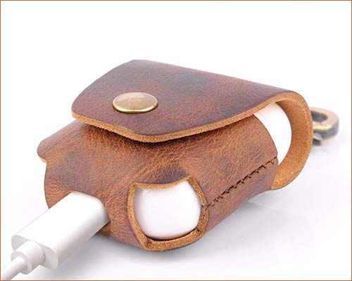 MRPLUM AirPods Leather Case