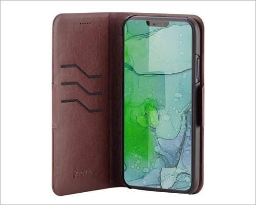 Monoprice PU Leather Executive Case for iPhone 11