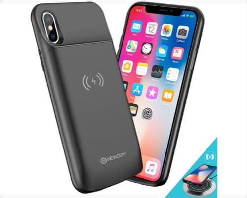 NEWDERY iPhone Xs Slim Battery Case